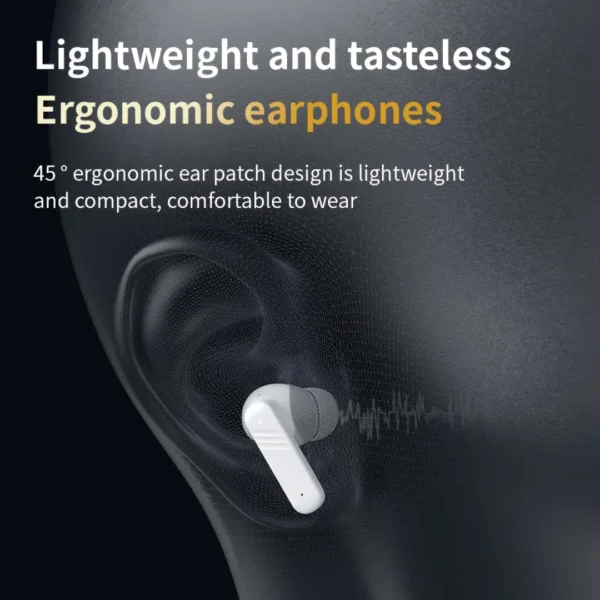 Active Noise Cancelling Bluetooth Earbuds ANC with Smart Touch Screen TWS True Wireless Ear Buds Earphones for iPhone Android - Image 6