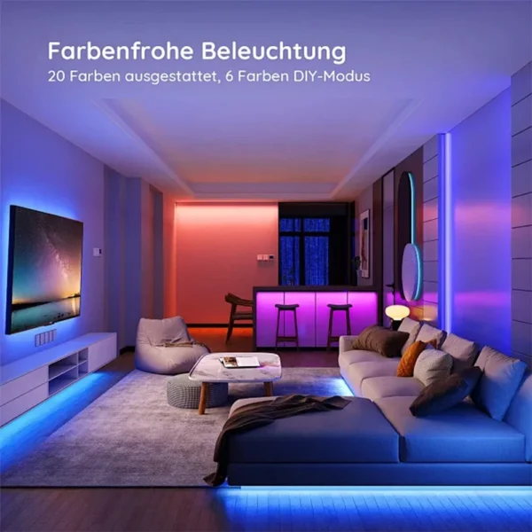 5M TV LED Backlight Light Strip Bluetooth APP Control Music Sync RGB Color Changi Backlight For Tv 32-60 Inch Decoration - Image 2