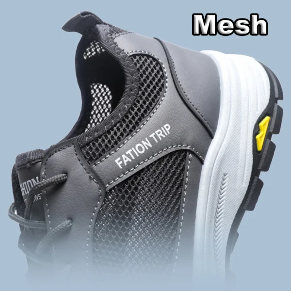Oulylan Breathable Mesh Walking Shoes Summer Fashion Soft Soled Sneakers Lightweight Comfortable Sports Footwear For Men - Image 5