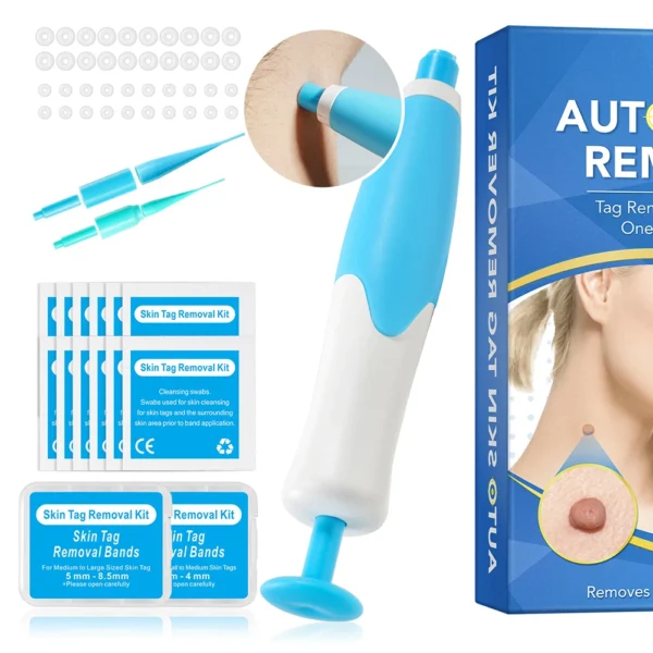 2 IN 1 Auto Micro Skin Tag Remover Device Standard And Micro Skin Tag Removal Kit Adult Mole Wart Remover Face Care Beauty Tools - Image 2