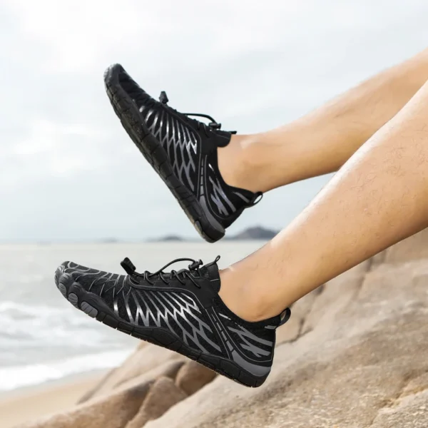 New Quick-Dry Aqua Shoes Couple Summer Beach Anti-Slip Aqua Shoes Swimming Wading Breathable Creek Tracing Aqua Shoes - Image 4