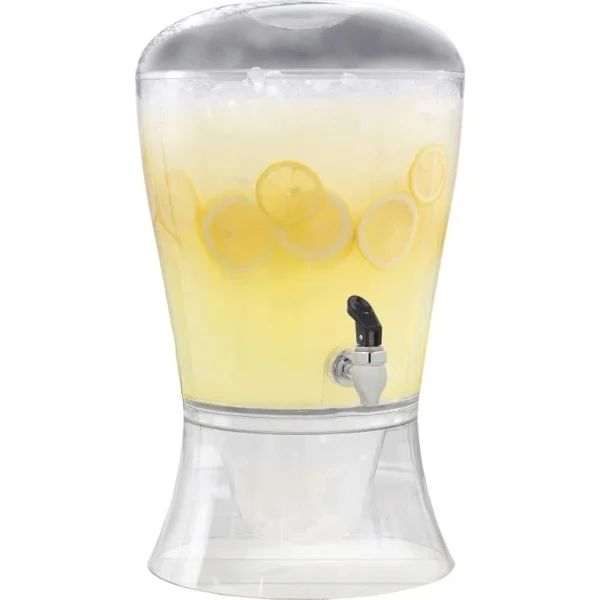 3-Gallon Beverage Dispenser- Poly Prop Beverage , Clear - Image 3