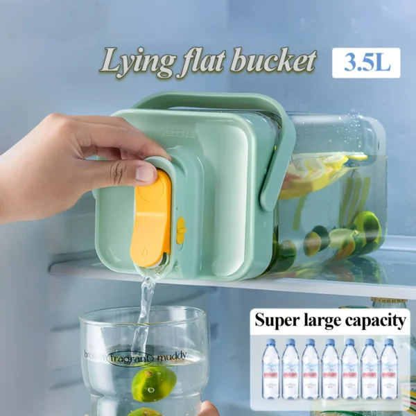 Leak-Proof Beverage Dispenser With Spigot - Bpa-Free, Ideal For Iced Tea & Juice - Image 4