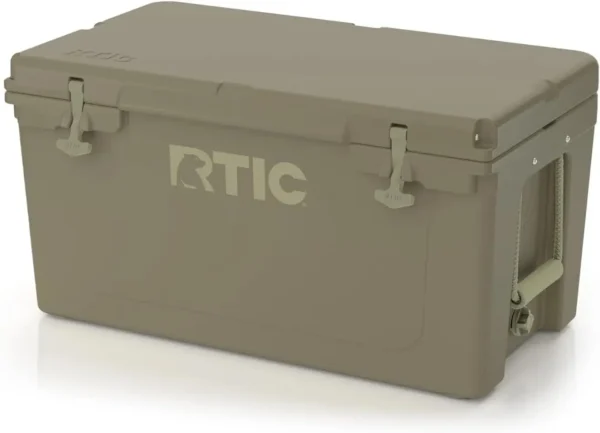 65 QT Ultra-Tough Cooler Hard Insulated Portable Ice Chest Box for Beach, Drink, Beverage, Camping, - Image 5