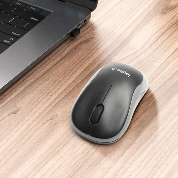 1-5Pcs Logitech M185 Wireless Mouse Silent Optical Mice 3 Buttons 1000DPI 2.4GHz with USB Mini Receiver for Windows/ OS/Linux - Image 2