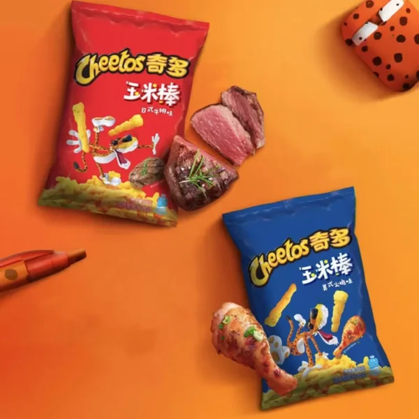 Cheetos Crunchy Corn Snacks 1.77oz(50g)*2 Packs - Image 4