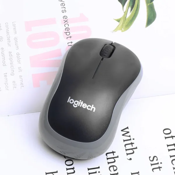 1-5Pcs Logitech M185 Wireless Mouse with 2.4GHz USB Receiver Silent Gaming Optical Mice 1000DPI 3 Buttons for PC/Laptop Gamer - Image 3