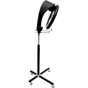 Hair Dryer, 1200W Hair Salon Color Processor Dryer with Infrared Technology,6 Modes,360Efficient Heating,Adjustable Height,Black
