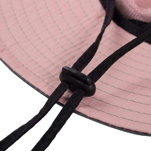 Ponytail Sun Bucket Hats for Women UV Protection Foldable Mesh Wide Brim Hiking Beach Fishing Summer Safari - Image 6