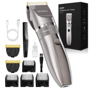 SEJOY Electric Hair Trimmer for Men Hair Clippers for Barbers Rechargeable Cordless Shaver (OiI Not Included)）