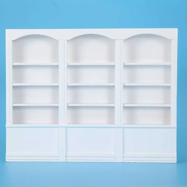 1:12 Doll House Accessories Mini Bookshelf Display Cabinet Bookcase Furniture Dollhouse Bookshelf Mini Bookshelf Furniture - Image 2