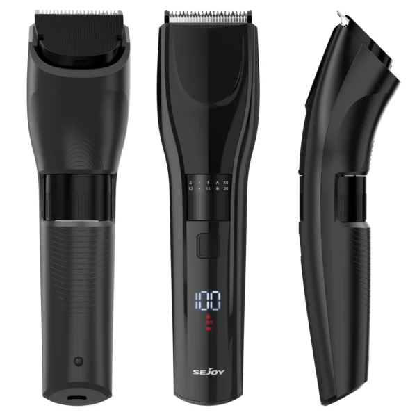 Sejoy Hair Trimmer Electric for Men Women rechargeable LED Display Hair Clipper Beard Shaving Body Trimmer Professional Barber - Image 6