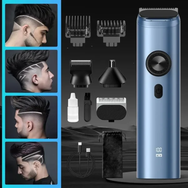 Sejoy Beard Trimmer for Men Cordless Nose Hair Trimmer Waterproof Hair Clippers and Trimmers Set Electric Razor - Image 4