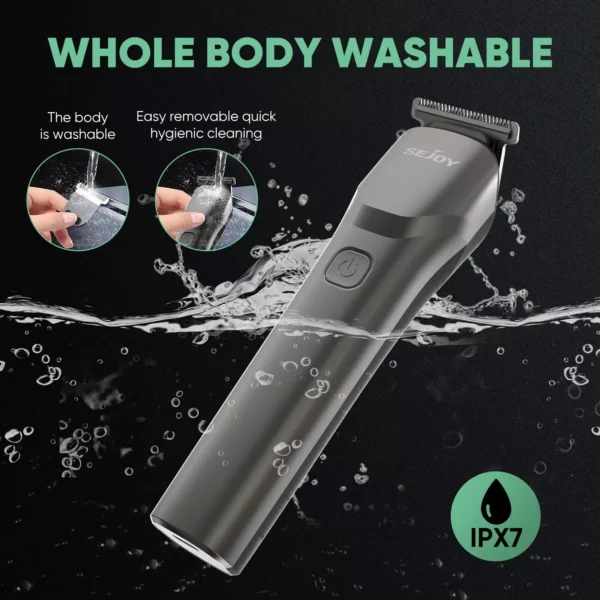 Sejoy Hair Cut Machine For Men Professional Hair Clippers Electric Shaver Beard Trimmers Machine Cordless - Image 3