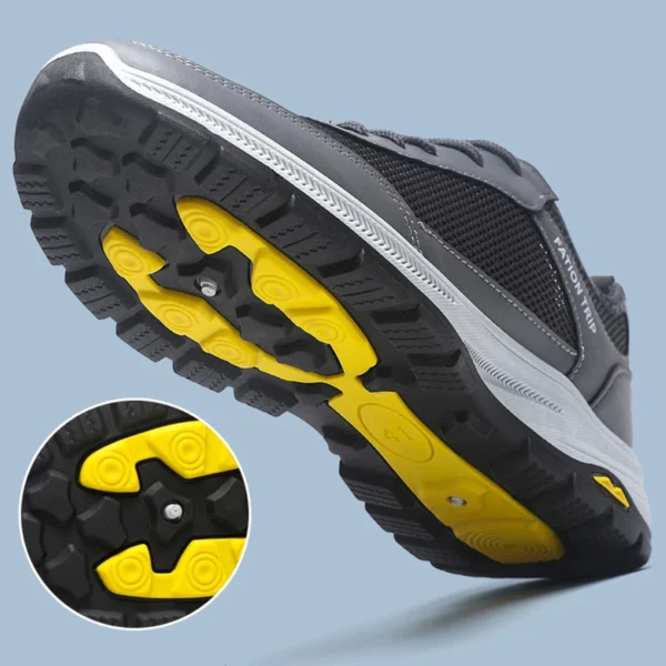 Oulylan Breathable Mesh Walking Shoes Summer Fashion Soft Soled Sneakers Lightweight Comfortable Sports Footwear For Men - Image 4
