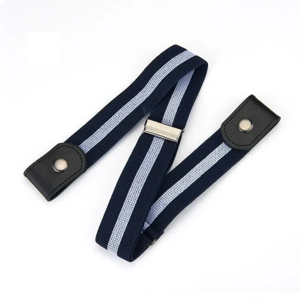 Traceless Invisible Elastic Belt Women's Belt Jeans Pants Men's Elastic Belt - Image 6