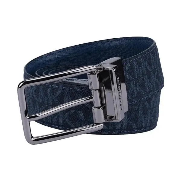Michael Kors | Men's Reversible MK Signature Leather 2in1 Dress Belt - Image 3