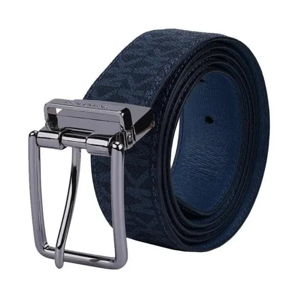 Michael Kors | Men's Reversible MK Signature Leather 2in1 Dress Belt - Image 2