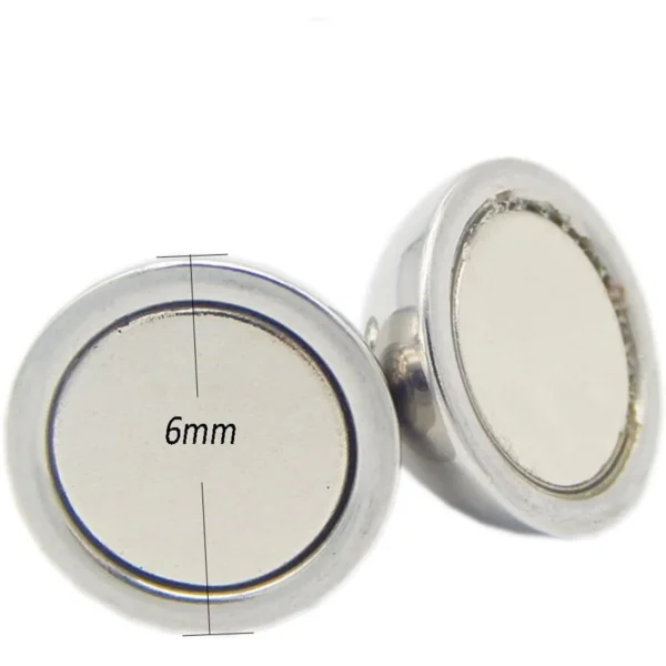 20 Packs Smooth Ball Magnetic Buckle Diy Accessories Pearl Necklace Bracelet Magnetic Buckle Handmade Jewelry Magnetic Buckle - Image 3