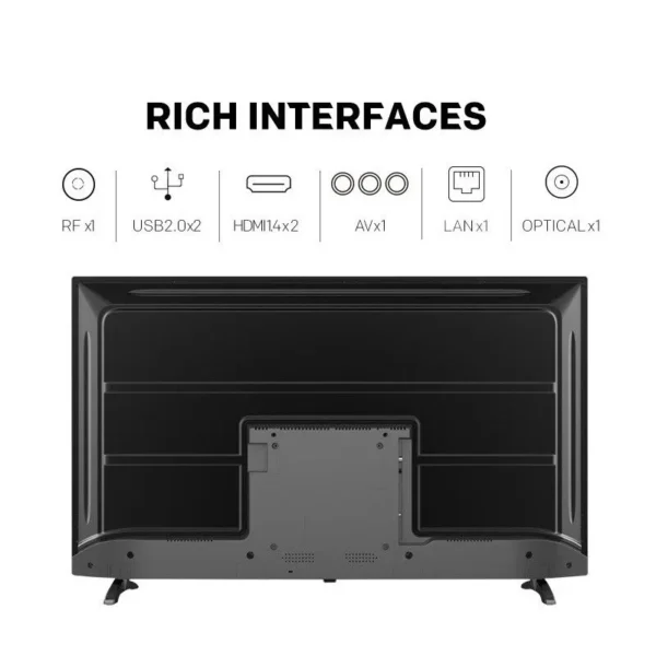 샤오미 티비 Smart TV 32-Inch LED Household Hotel Smart Network English LCD TV - Image 3