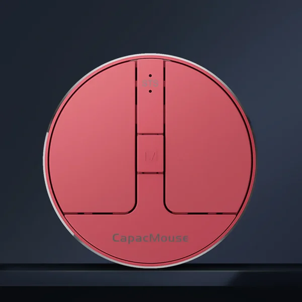 Portable Silent Mouse 3 Mode BT 5.2/2.4G/USB Mini Capacitive Mouse Ultra Thin Wireless Computer Mouse Rechargeable for Laptop PC - Image 4