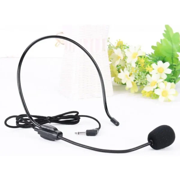 New Portable Head-mounted Headset Microphone Wired 3.5mm Plug Guide Lecture Speech Headset Mic For Teaching Meeting bee ear mic - Image 3