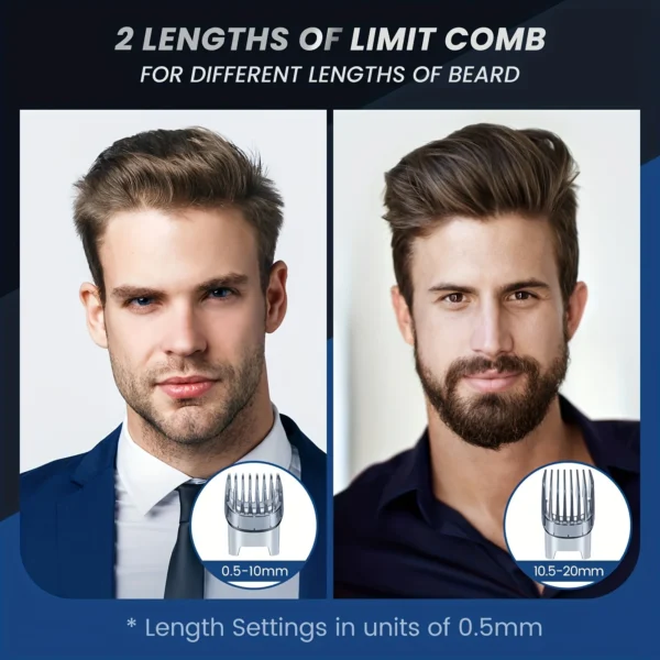 Sejoy Hair Clippers Trimmer for Men Hair Beard Body Arm Professional Electric Outline Edgers Shaver - Image 3