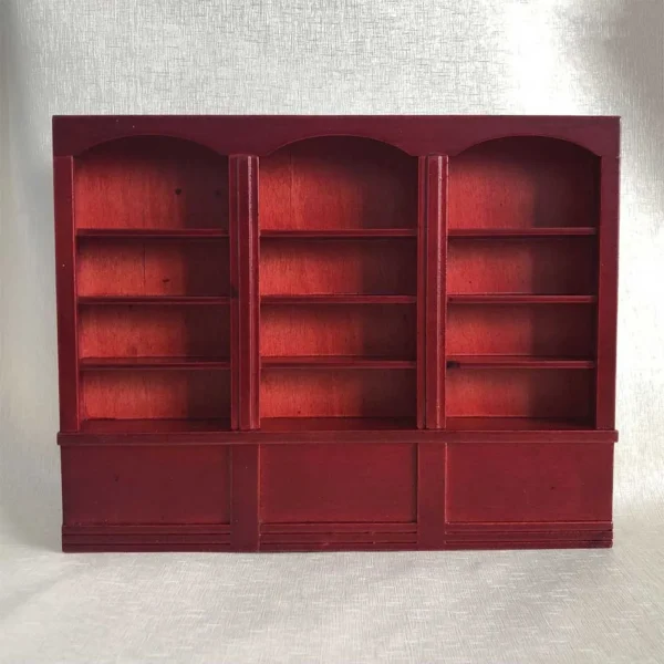 1:12 Doll House Accessories Mini Bookshelf Display Cabinet Bookcase Furniture Dollhouse Bookshelf Mini Bookshelf Furniture - Image 4