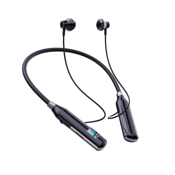 Bluetooth Headphones Wireless Earbuds Neckband In-Ear Earbuds with Mic TF Card Slot Stereo Bass Headsets for Sports Workout Gym