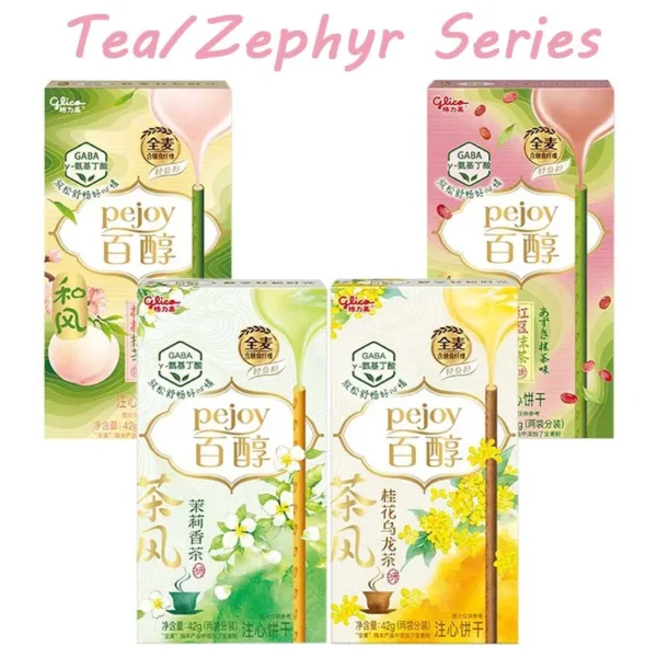 GLICO Pejoy,Pocky Snacks 1.24/1.59/1.69/1.77/1.94oz(35/45/48/50/55g)*6 Packs - Image 2