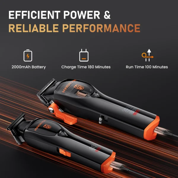 MAXGROOM Professional Hair Clippers for Men Premium Home Haircut Kit Cordless Hair Cutting Clippers and Trimmers Set - Image 6