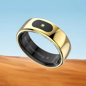 Smart Ring R08 Womens Men Electronic Smartring 5ATM Waterproof Sleep Tracker With Charging Case for Xiaomi Samsung Phone