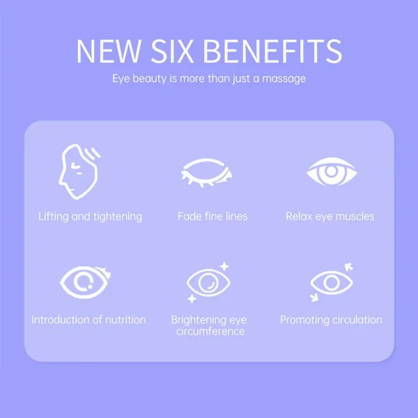 Eye Skin Care Red Light Therapy Device Toner Microcurrent Eye Massager Remove Eye Bags Dark Circles Eye Lifting machine - Image 5