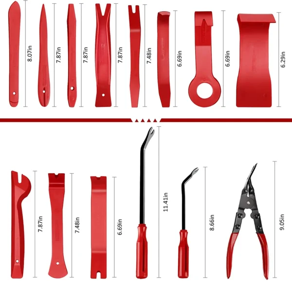 Garage Tools Car Interior Removal Kit Plastic Trim Door Panel Disassembly Suit Auto Clips Puller Diy Hand tool - Image 4