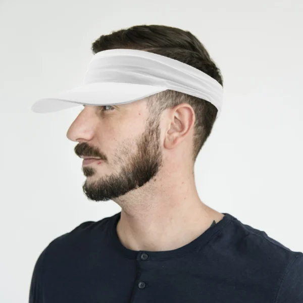 Sun Visor Hat Breathable Sun Protection Cap Anti-UV Summer Sport Hat Quickly Dry Cool Sun Cap for Women Men - Image 3