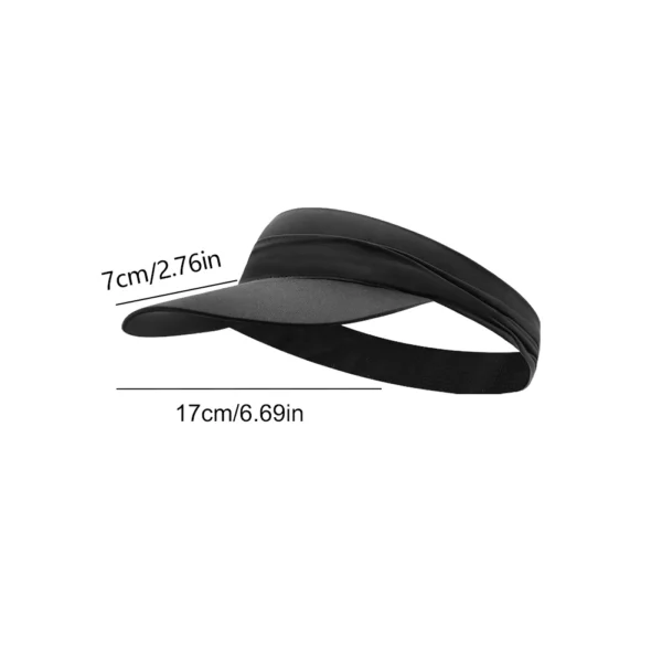 Sun Visor Hat Breathable Sun Protection Cap Anti-UV Summer Sport Hat Quickly Dry Cool Sun Cap for Women Men - Image 6