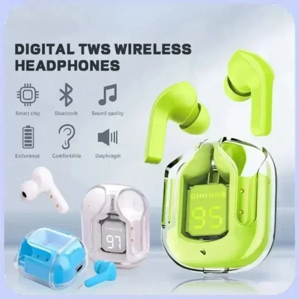 T2 Earphone Bluetooth 5.2 TWS Sports Outdoor Headset Wireless Headphone Earbuds Ear For Smart Phone Xiaomi Samsung Games Music - Image 4