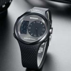 Fashionable and Personalized Watch, Electronic Watch with Dual Display, Men's Watch, Fashionable Trend, Luminous Sports Watch