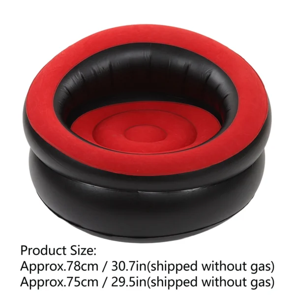 Inflatable Couch Fast Inflation Widely Applicable Inflatable Sofa Chair PVC Eco Friendly for Living Room - Image 2