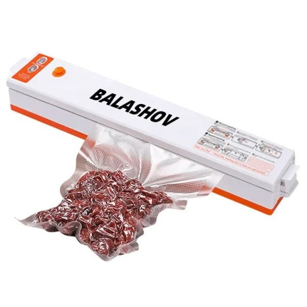 Eletric Vacuum Sealer Degasser Machine with 10PCS Vacuum Packaging Vinyl Bags Vacuum Food Sealer for Home and Kitchen Supplies - Image 2