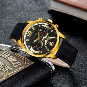 Watch Battery Replacement Tool Kit Pry Open Fashion Sport Men'S Stainless Steel Case Belt Band Quartz Analog Electronic Watches