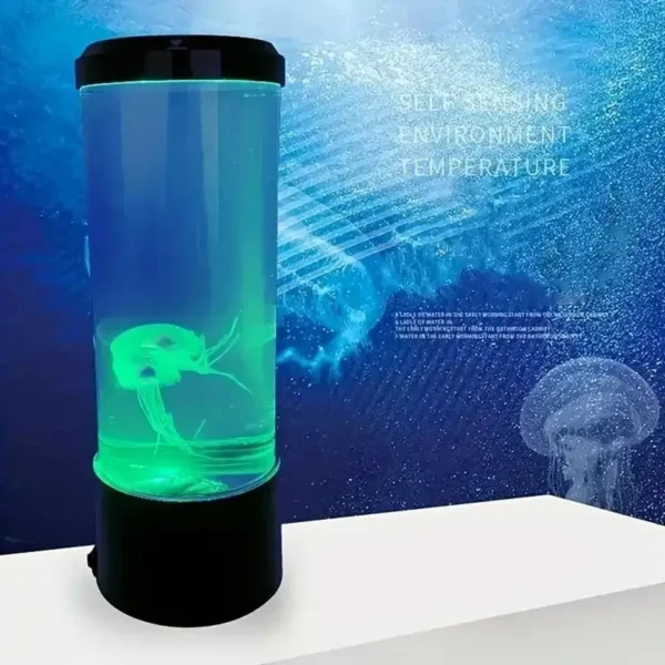 Jellyfish Night Light LED Night Light USB 7 Color USB Changing Jellyfish Lamp Small Mood Light Aquarium Electric Light Lamp - Image 5