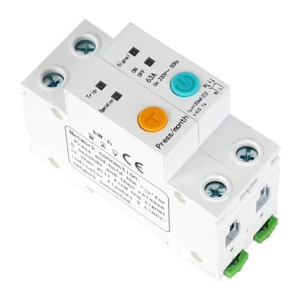Advanced Intelligent Ewelink WIFI Smart Energy Meter with Kwh Metering, Leakage Protection, and Monitoring for Efficient Smart H - Image 4