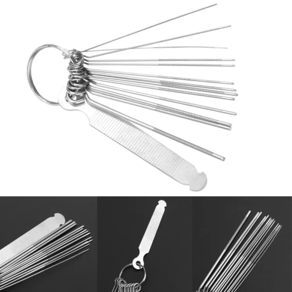 Professional Saw Rods Slot Filing Set Replacement Guitar Nut Slotting File Saw Rods DIY Guitar Repair Tools Music Accessories - Image 2