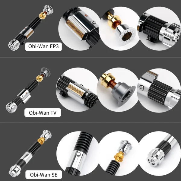 TXQSABER Kenobi OBI-Wan EP3 Lightsaber SNV4PRO Skywalke Laster Combat Proffie JEDI 16sound Blaster Smooth Swing Metal Light Gift - Image 4