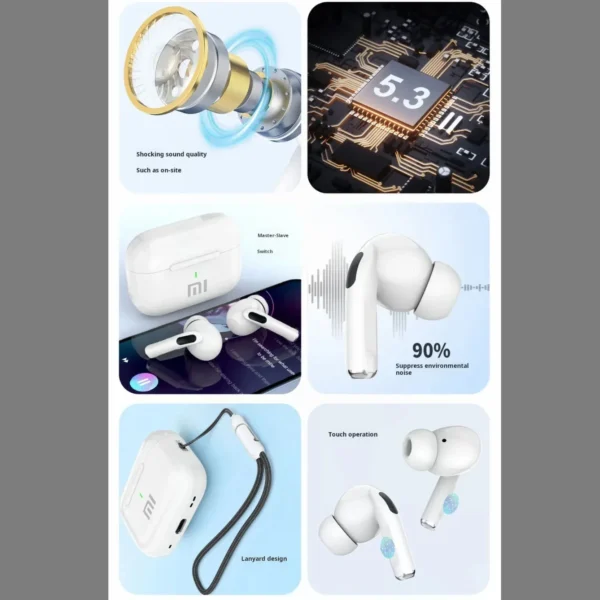 Original XIAOMI Bluetooth Earphones Ear Earbud MIJIA A7 Wireless Headphone Waterproof ENC Noise With Mic Sports Hifi Headsets - Image 3