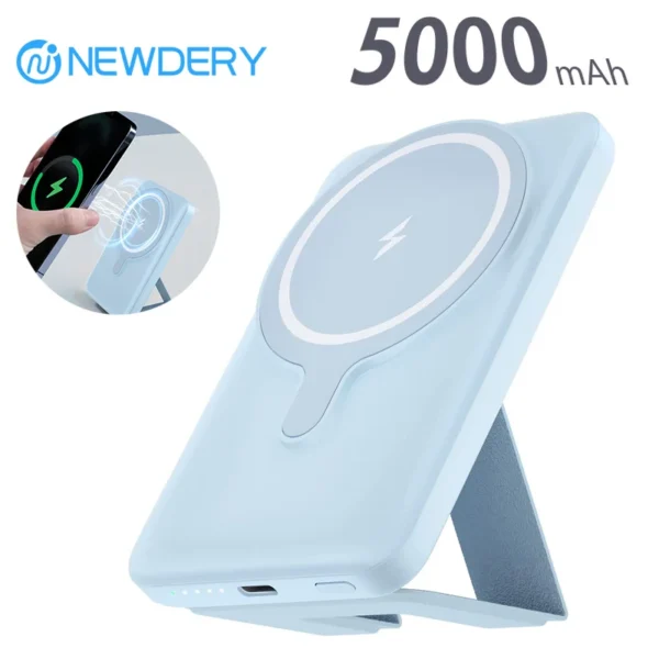 Magsafe Power Bank 5000mAh Magnetic Wireless Phone Charger External Battery 20W Fast Charging For iPhone 16 15 14 13 Power Bank