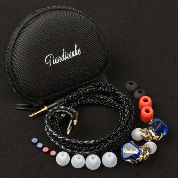 MMCX Earphone Resin 3.5mm in Ear Wired Dynamic Earphones Super Stage Bass HiFi Running Sport Headset Audio Fever Earbuds - Image 5