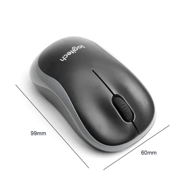 1-5Pcs Logitech M185 Wireless Mouse Silent Optical Mice 3 Buttons 1000DPI 2.4GHz with USB Mini Receiver for Windows/ OS/Linux - Image 6