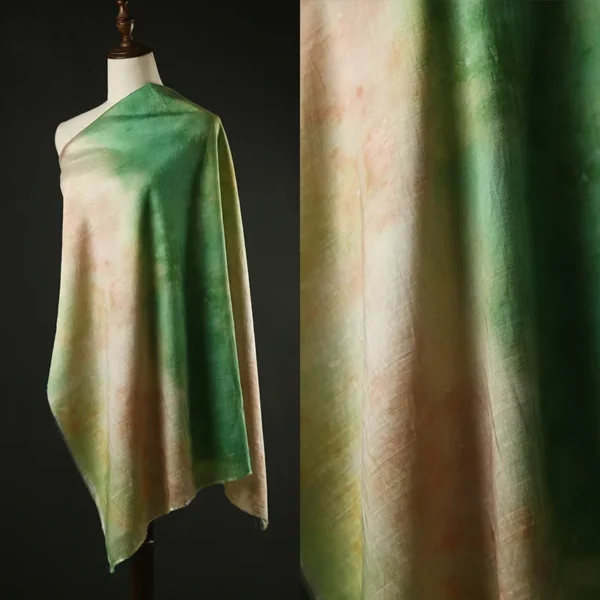 Lightweight Semi Sheer Linen Fabric Soft Thin Summer Dress Skirt Hanfu Shirt Handmde Sewing Fabric - Image 2
